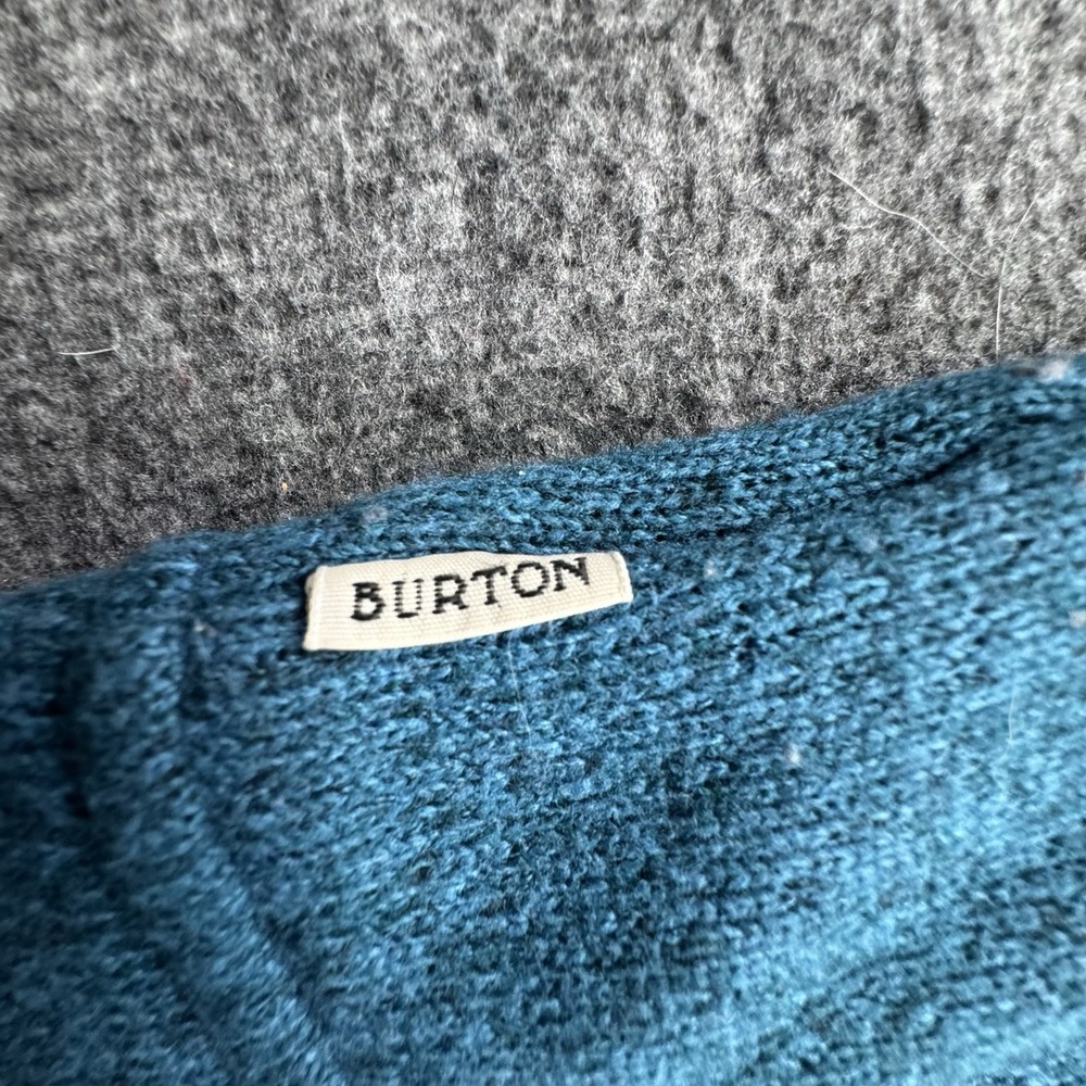 Burton Vest Womens M Blue Hooded Sleeveless Full Zip DRYRIDE Outdoor Ski Snow - Picture 7 of 14